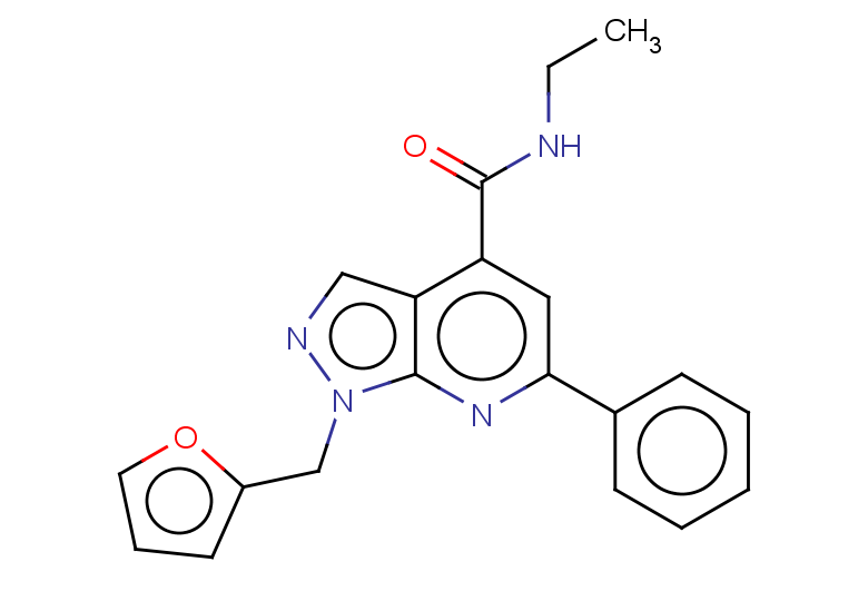 N-ethyl-1-[(furan-2-yl)methyl]-6-phenyl-1H-pyrazolo[3,4-b]pyridine-4-carboxamide