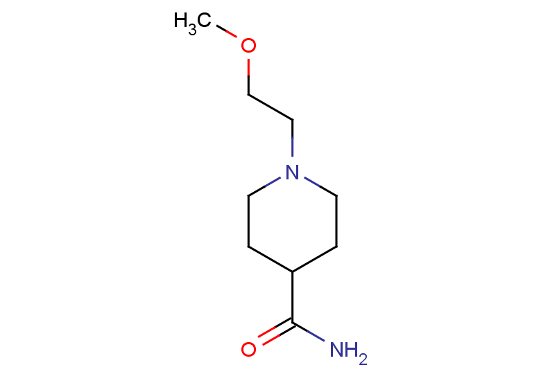 1-(2-methoxyethyl)piperidine-4-carboxamide