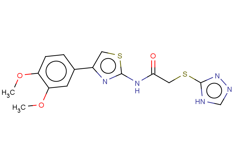 N-[4-(3,4-dimethoxyphenyl)-1,3-thiazol-2-yl]-2-(4H-1,2,4-triazol-3-ylsulfanyl)acetamide