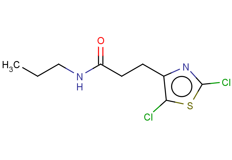 3-(2,5-dichloro-1,3-thiazol-4-yl)-N-propylpropanamide