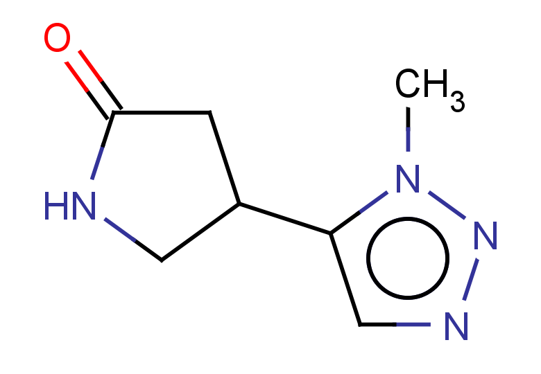 4-(1-methyl-1H-1,2,3-triazol-5-yl)pyrrolidin-2-one