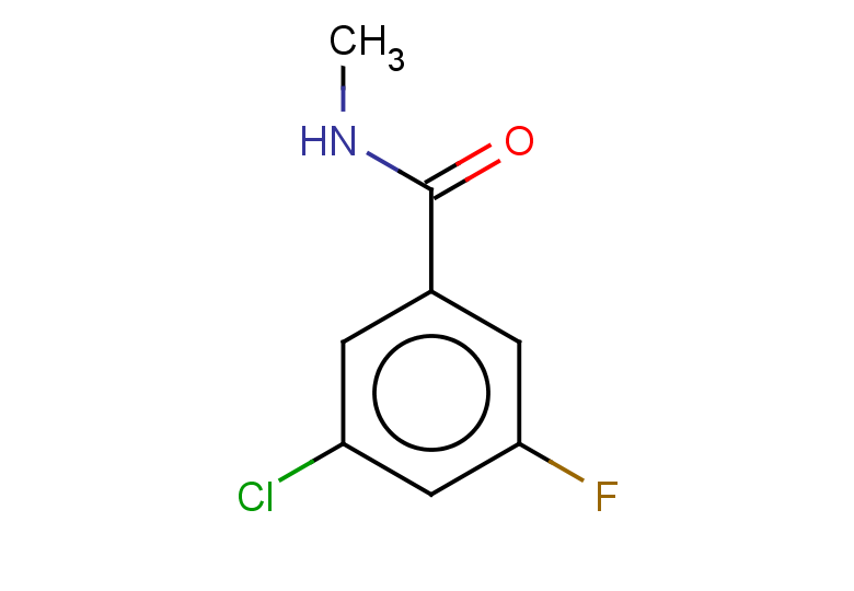3-chloro-5-fluoro-N-methylbenzamide