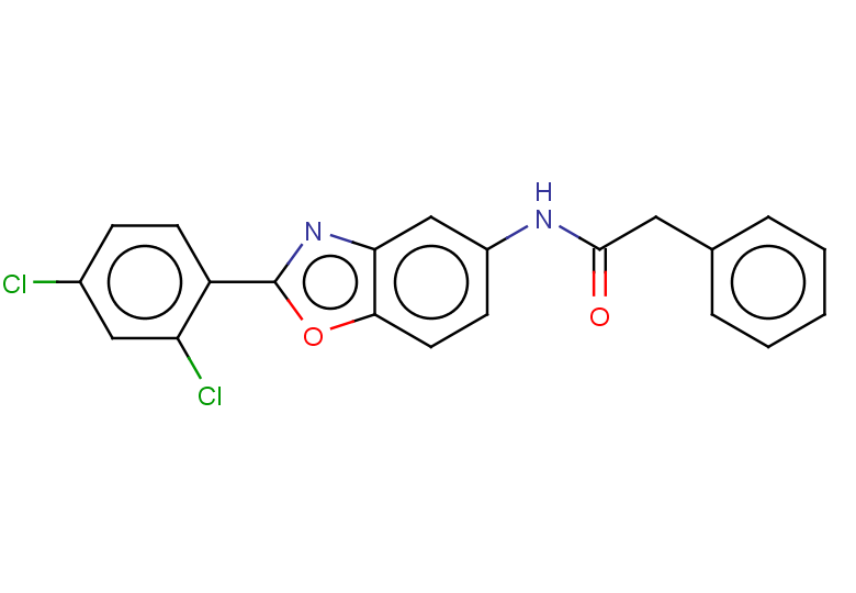 N-[2-(2,4-dichlorophenyl)-1,3-benzoxazol-5-yl]-2-phenylacetamide
