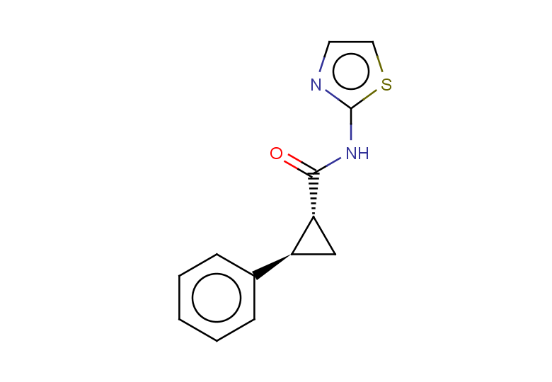 (1R,2R)-2-phenyl-N-(1,3-thiazol-2-yl)cyclopropane-1-carboxamide