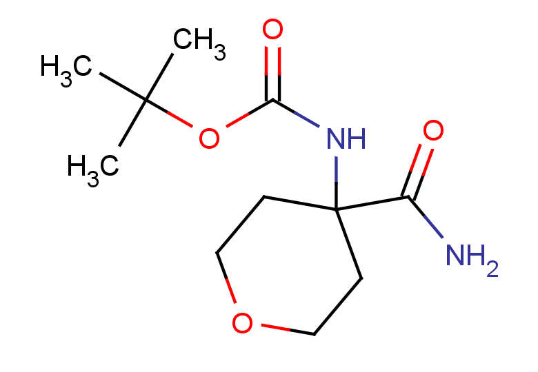 tert-butyl N-(4-carbamoyloxan-4-yl)carbamate
