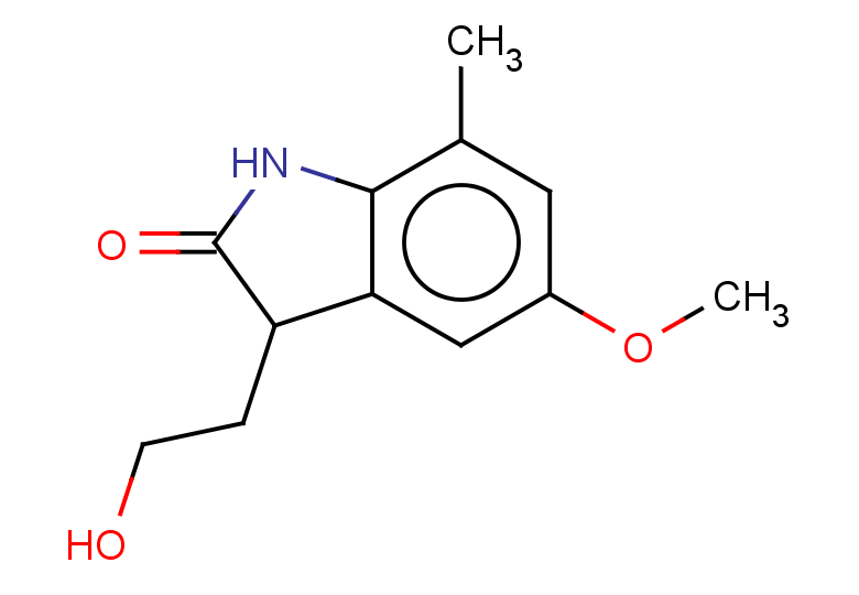 3-(2-hydroxyethyl)-5-methoxy-7-methyl-2,3-dihydro-1H-indol-2-one