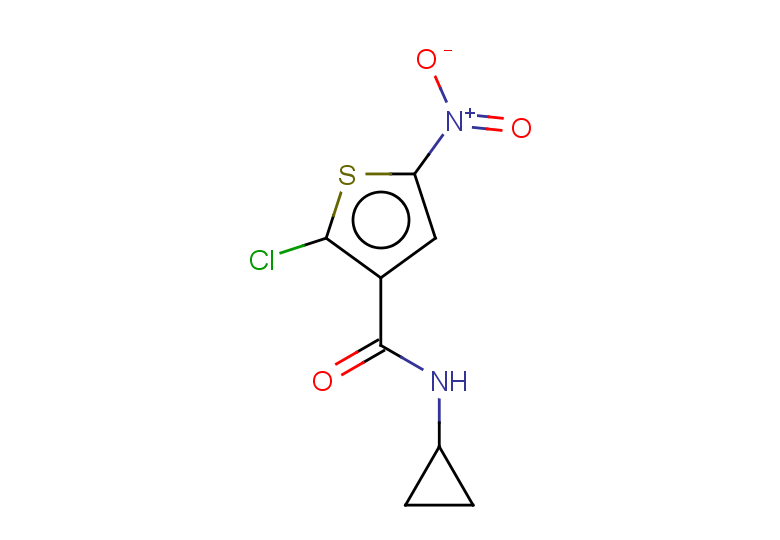 2-chloro-N-cyclopropyl-5-nitrothiophene-3-carboxamide