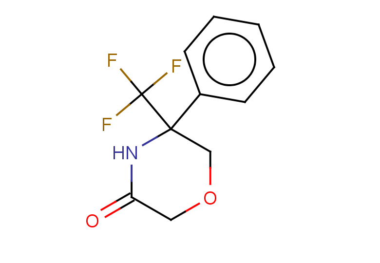 5-phenyl-5-(trifluoromethyl)morpholin-3-one