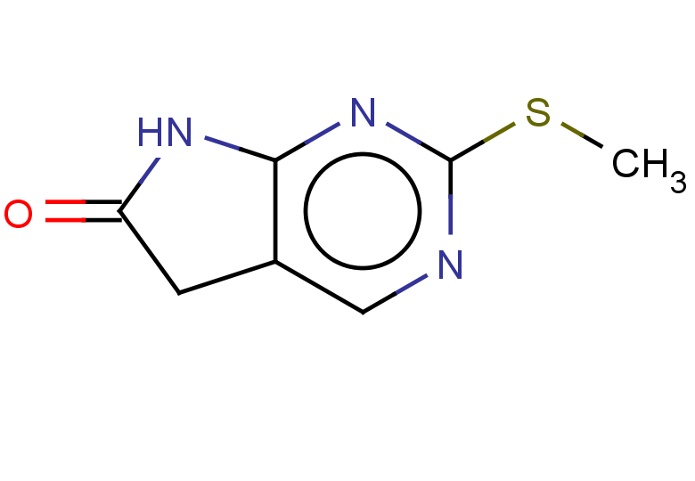 2-(methylsulfanyl)-5H,6H,7H-pyrrolo[2,3-d]pyrimidin-6-one