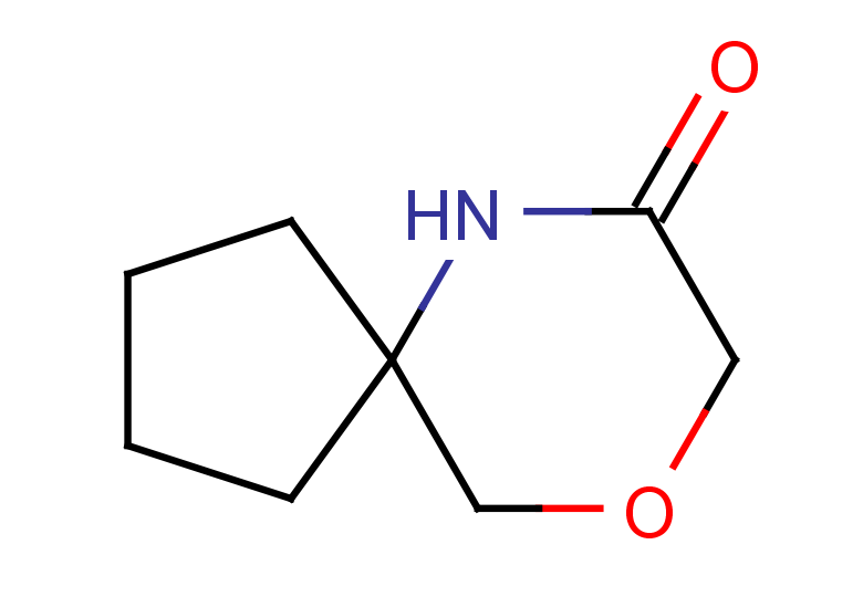 9-oxa-6-azaspiro[4.5]decan-7-one