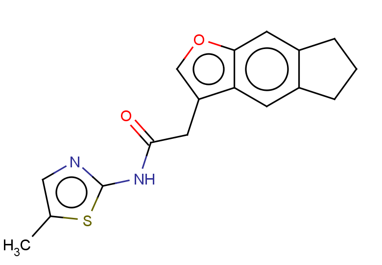 2-{5H,6H,7H-indeno[5,6-b]furan-3-yl}-N-(5-methyl-1,3-thiazol-2-yl)acetamide