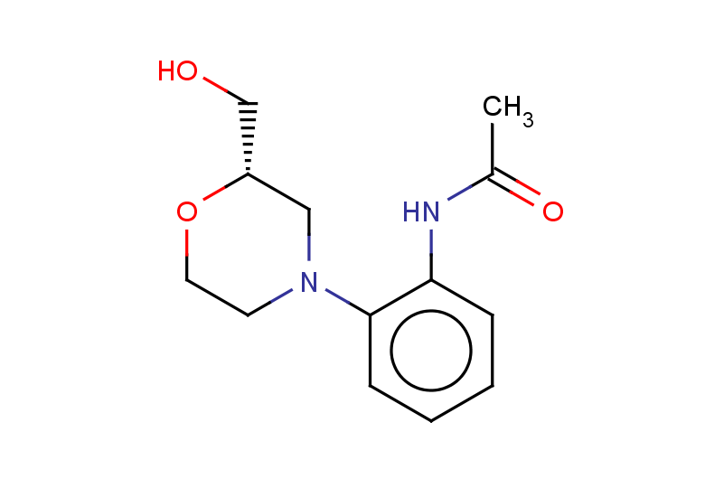 N-{2-[(2S)-2-(hydroxymethyl)morpholin-4-yl]phenyl}acetamide
