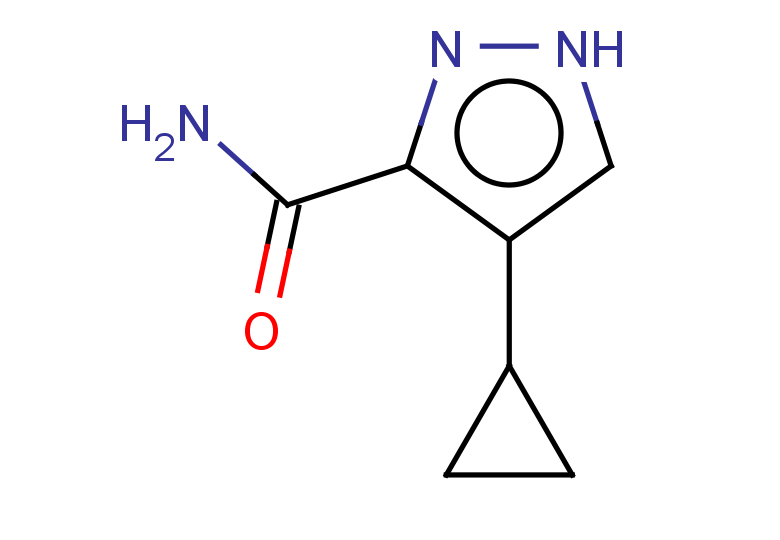 4-cyclopropyl-1H-pyrazole-3-carboxamide