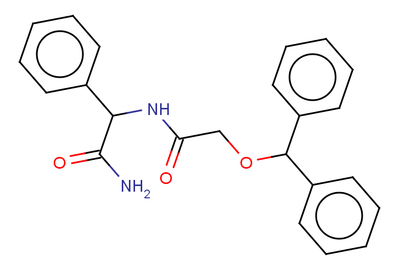 2-[2-(diphenylmethoxy)acetamido]-2-phenylacetamide
