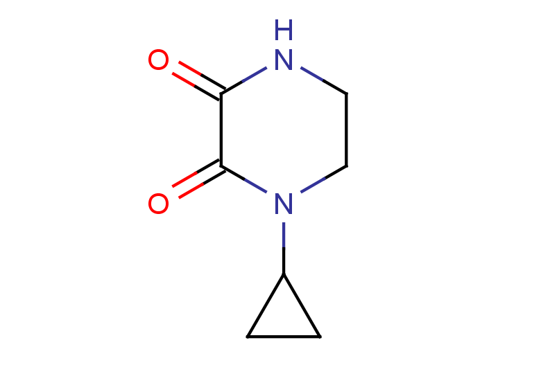 1-cyclopropylpiperazine-2,3-dione