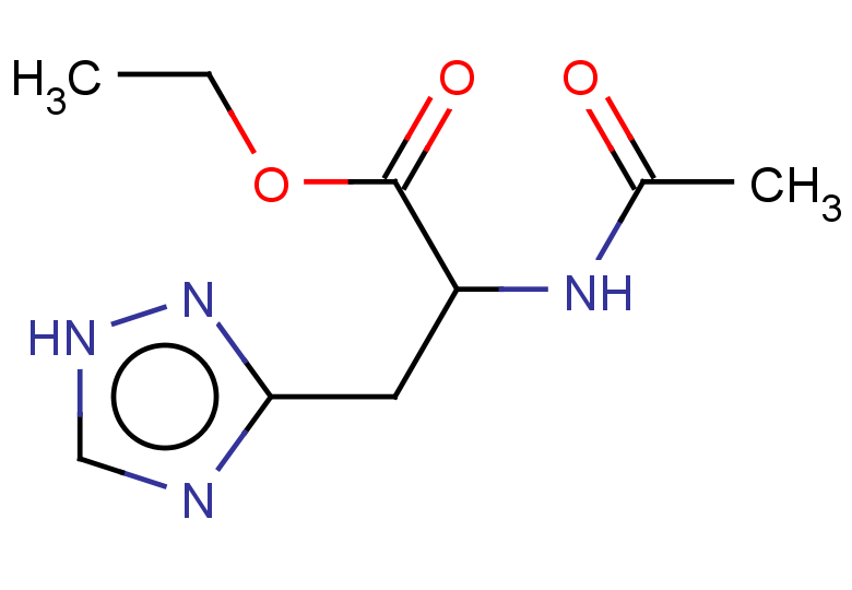 ethyl 2-acetamido-3-(1H-1,2,4-triazol-3-yl)propanoate