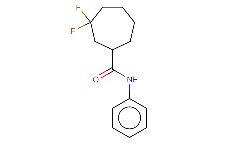 3,3-difluoro-N-phenylcycloheptane-1-carboxamide