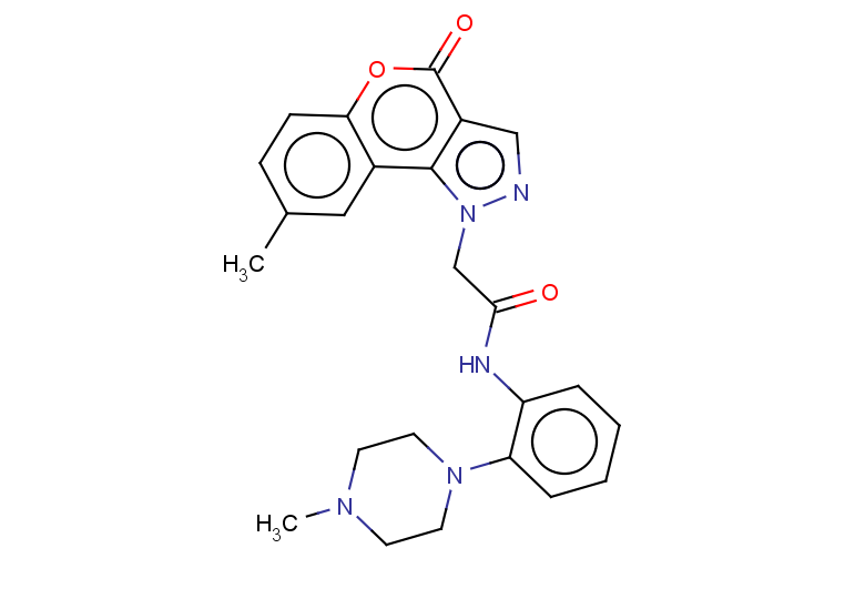 2-{8-methyl-4-oxo-1H,4H-chromeno[4,3-c]pyrazol-1-yl}-N-[2-(4-methylpiperazin-1-yl)phenyl]acetamide