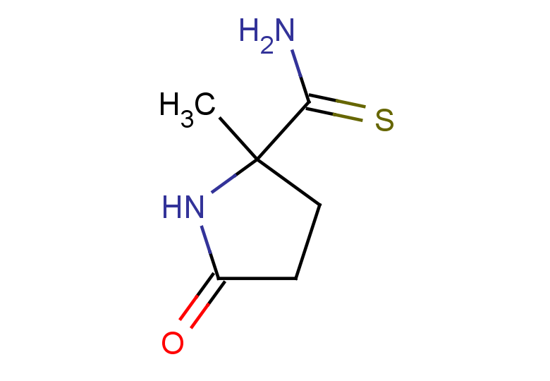 2-methyl-5-oxopyrrolidine-2-carbothioamide