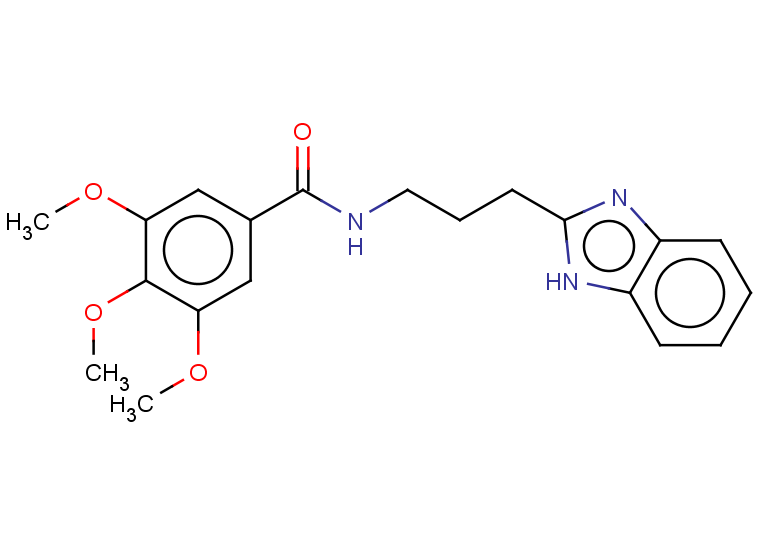 N-[3-(1H-1,3-benzodiazol-2-yl)propyl]-3,4,5-trimethoxybenzamide