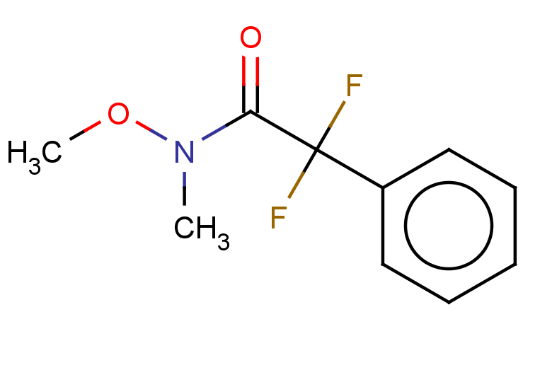 2,2-difluoro-N-methoxy-N-methyl-2-phenylacetamide