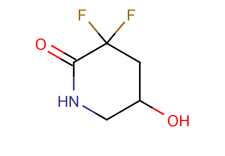 3,3-difluoro-5-hydroxypiperidin-2-one