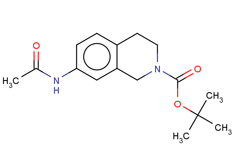 tert-butyl 7-acetamido-1,2,3,4-tetrahydroisoquinoline-2-carboxylate
