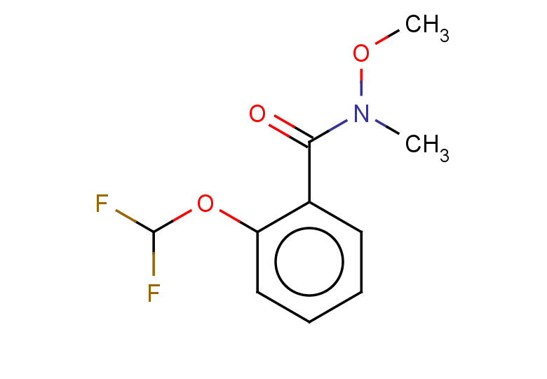2-(difluoromethoxy)-N-methoxy-N-methylbenzamide