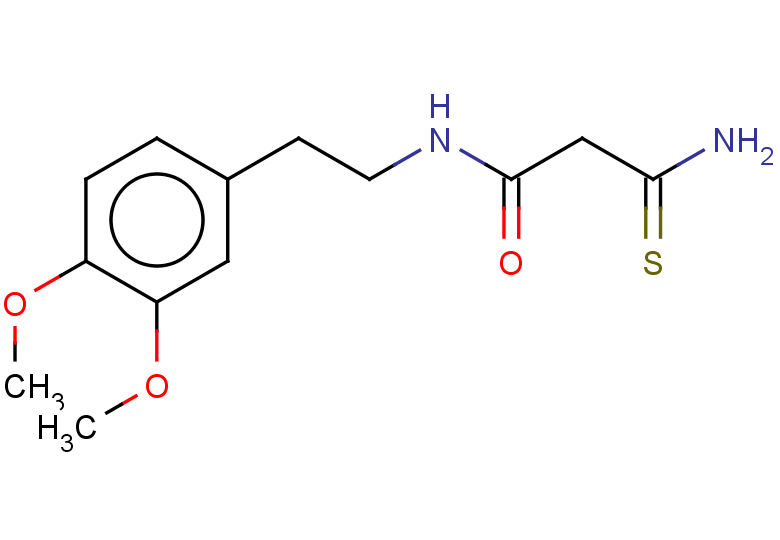 2-carbamothioyl-N-[2-(3,4-dimethoxyphenyl)ethyl]acetamide