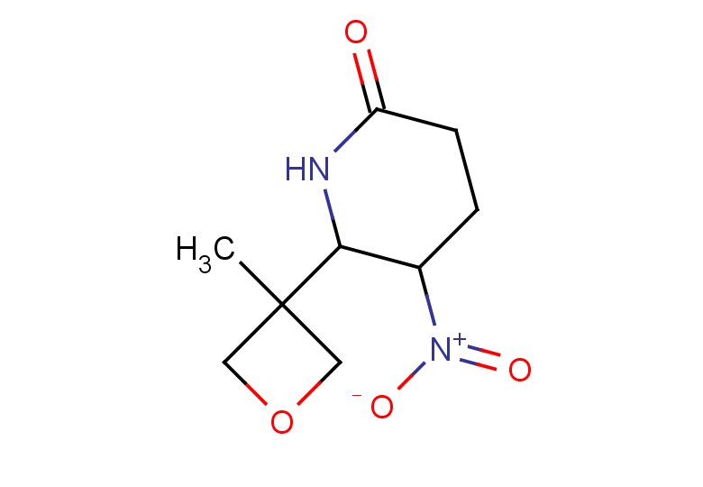 6-(3-methyloxetan-3-yl)-5-nitropiperidin-2-one