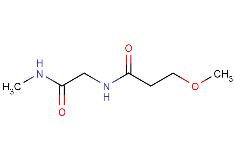 3-methoxy-N-[(methylcarbamoyl)methyl]propanamide