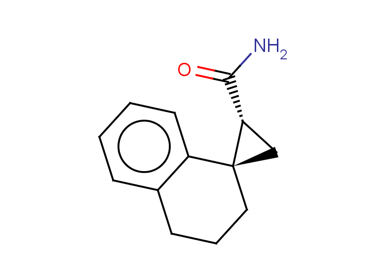 rac-(1R,3R)-3',4'-dihydro-2'H-spiro[cyclopropane-1,1'-naphthalene]-3-carboxamide