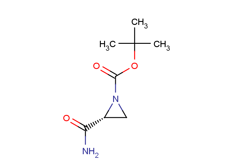 tert-butyl (2R)-2-carbamoylaziridine-1-carboxylate