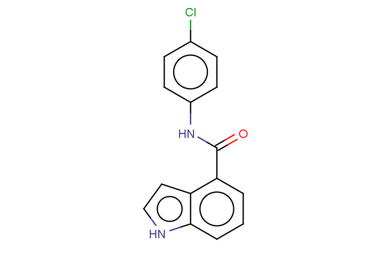 N-(4-chlorophenyl)-1H-indole-4-carboxamide