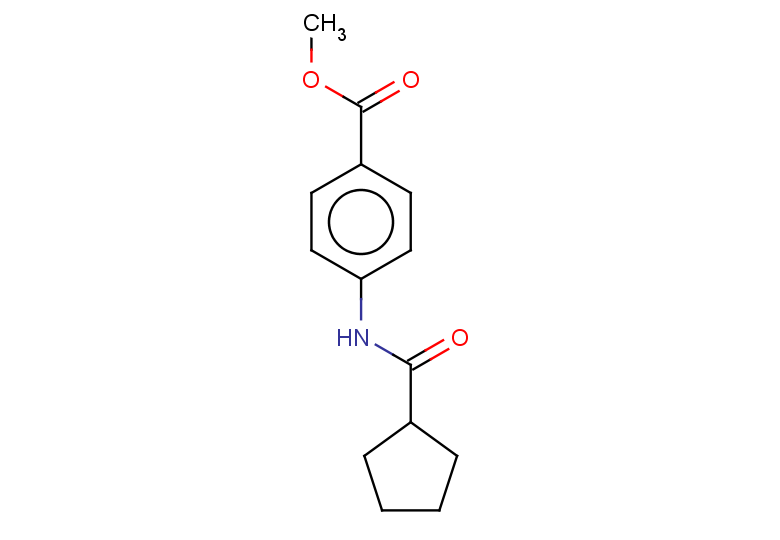 methyl 4-cyclopentaneamidobenzoate