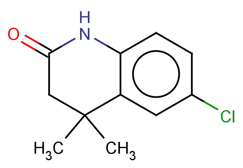 6-chloro-4,4-dimethyl-1,2,3,4-tetrahydroquinolin-2-one