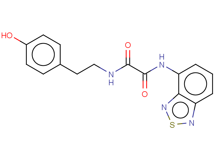 N-(2,1,3-benzothiadiazol-4-yl)-N'-[2-(4-hydroxyphenyl)ethyl]ethanediamide