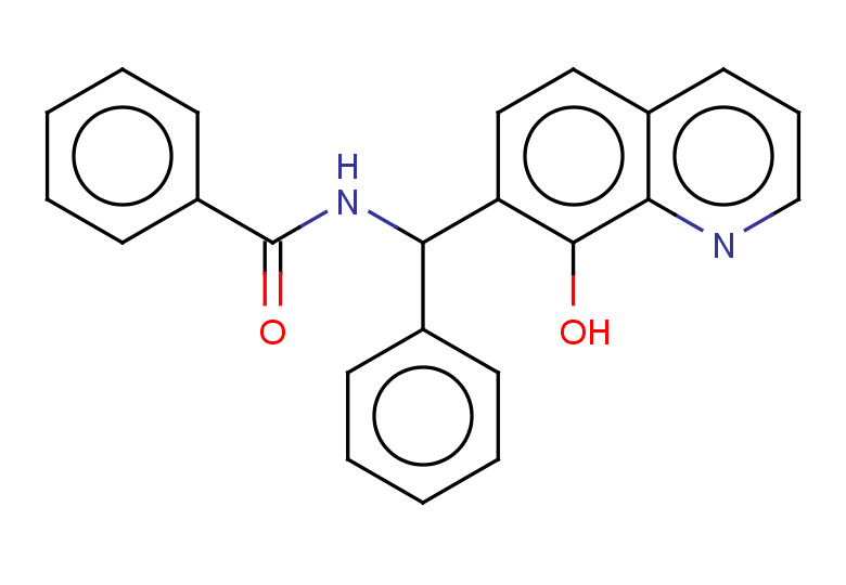 N-[(8-hydroxyquinolin-7-yl)(phenyl)methyl]benzamide