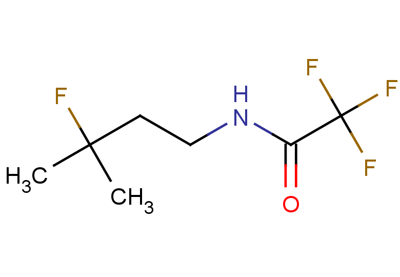 2,2,2-trifluoro-N-(3-fluoro-3-methylbutyl)acetamide