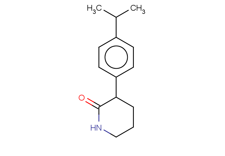3-[4-(propan-2-yl)phenyl]piperidin-2-one