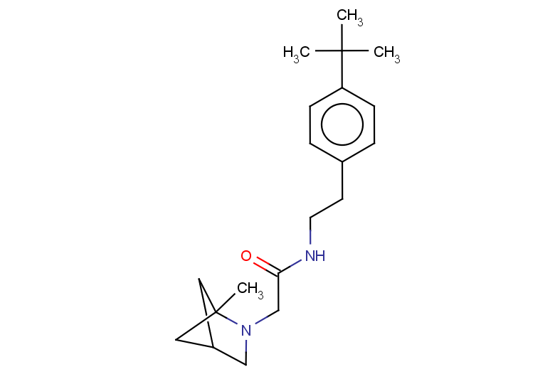 N-[2-(4-tert-butylphenyl)ethyl]-2-{1-methyl-2-azabicyclo[2.1.1]hexan-2-yl}acetamide