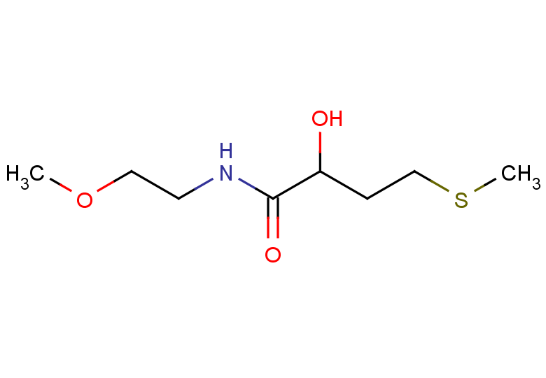 2-hydroxy-N-(2-methoxyethyl)-4-(methylsulfanyl)butanamide