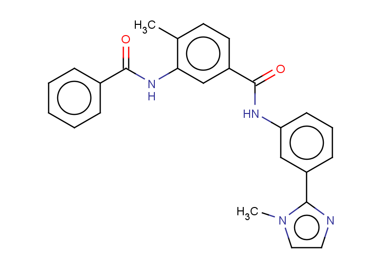3-benzamido-4-methyl-N-[3-(1-methyl-1H-imidazol-2-yl)phenyl]benzamide