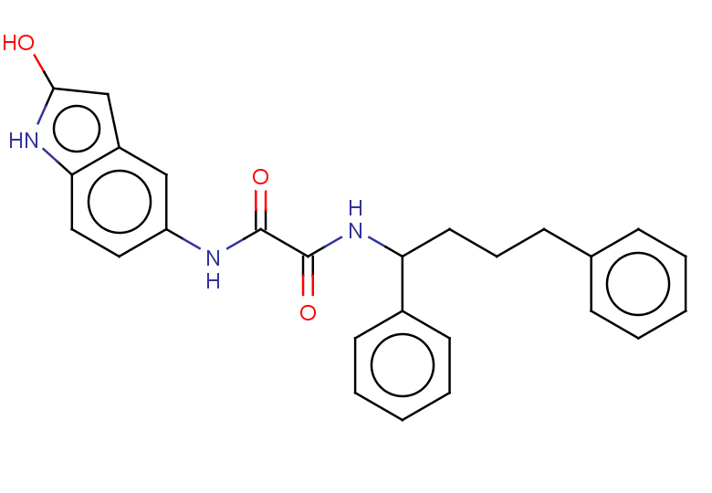 N'-(1,4-diphenylbutyl)-N-(2-hydroxy-1H-indol-5-yl)ethanediamide