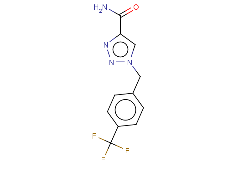 1-{[4-(trifluoromethyl)phenyl]methyl}-1H-1,2,3-triazole-4-carboxamide