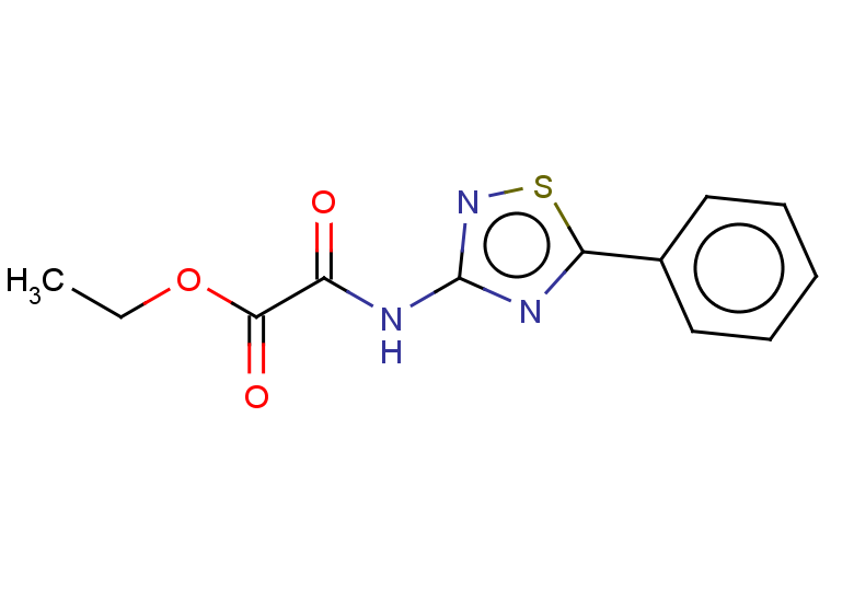 ethyl [(5-phenyl-1,2,4-thiadiazol-3-yl)carbamoyl]formate