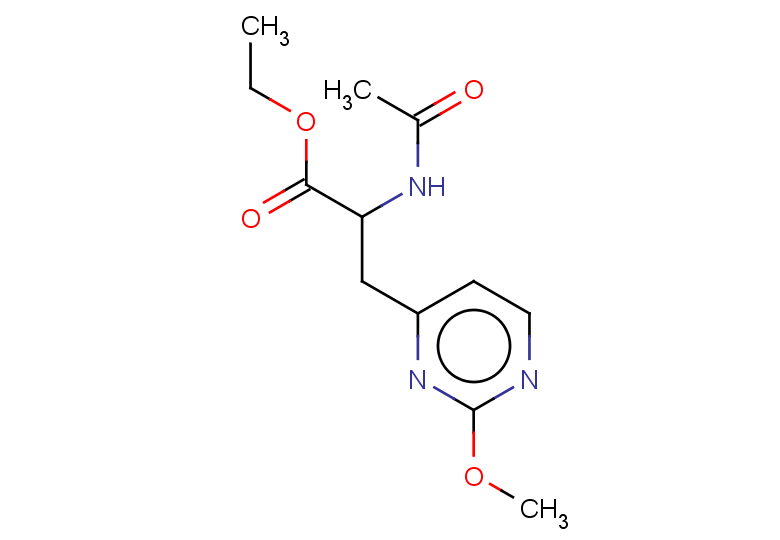 ethyl 2-acetamido-3-(2-methoxypyrimidin-4-yl)propanoate