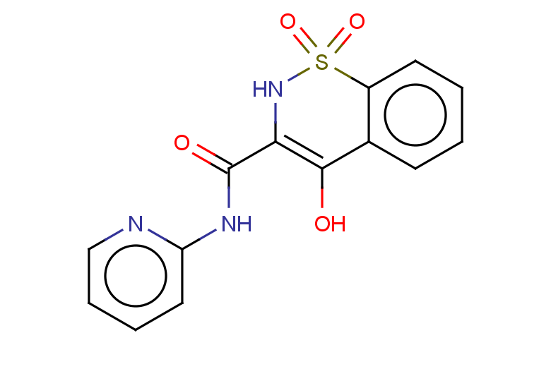 4-hydroxy-1,1-dioxo-N-(pyridin-2-yl)-2H-1lambda6,2-benzothiazine-3-carboxamide