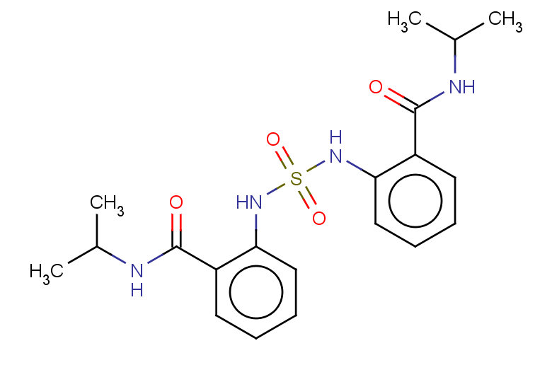 N-(propan-2-yl)-2-[({2-[(propan-2-yl)carbamoyl]phenyl}sulfamoyl)amino]benzamide