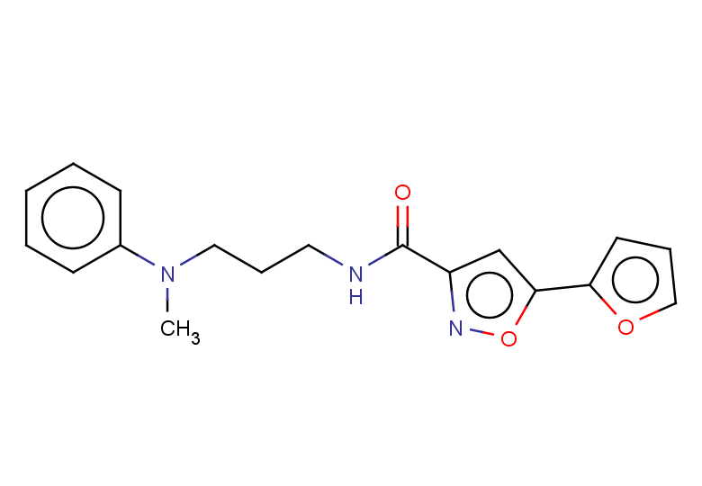 5-(furan-2-yl)-N-{3-[methyl(phenyl)amino]propyl}-1,2-oxazole-3-carboxamide